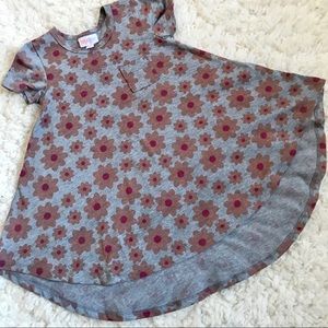 LuLaRoe Daisies Scarlet Dress Size 2